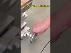 নমনীয় পরীক্ষার জন্য উচ্চতা এবং প্রভাব গতি সামঞ্জস্যযোগ্য পেন্ডুলাম প্রভাব পরীক্ষার মেশিন