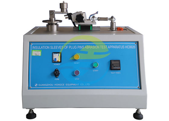 ভালো দাম আইইসি 60884 টেস্টিং সরঞ্জাম প্লাগ পিনের আইসোলেটিং স্লিভস 9 মিমি স্ট্রোকের সাথে ঘর্ষণ পরীক্ষার যন্ত্রপাতি অনলাইন