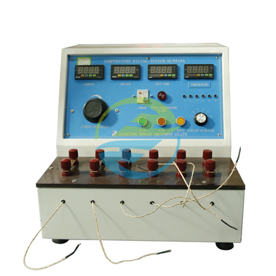 ভালো দাম HC9910A 6 স্টেশন 0-150°C উচ্চ নির্ভুলতা প্লাগ পিন তাপমাত্রা বৃদ্ধি পরীক্ষক 0-125A বর্তমান পরীক্ষা <12V ভোল্টেজ 220V 50HZ পাওয়ার সাপ্লাই আইইসি উল স্ট্যান্ডার্ড বৈদ্যুতিক নিরাপত্তা পরীক্ষার সরঞ্জাম প্লাগ সকেট পরীক্ষক অনলাইন