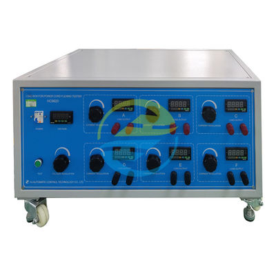AC220V ± 5% 60Hz আউটপুট ভোল্টেজ 0 ∼ 280V 6-স্টেশন ক্যাবল টেস্টিং সরঞ্জাম