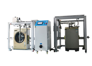 IEC60335 বৈদ্যুতিক সরঞ্জাম পরীক্ষক 2 স্টেশন ওয়াশিং মেশিন ডোর সহনশীলতা পরীক্ষক